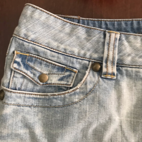 American Rag women’s blue Denim jeans skirt Size - Picture 7 of 11